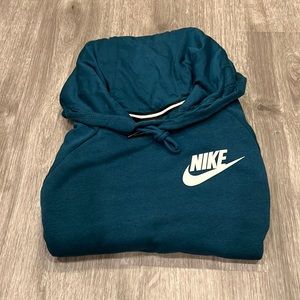Gently Used Womens Nike Sportswear Hoodie Teal Size S